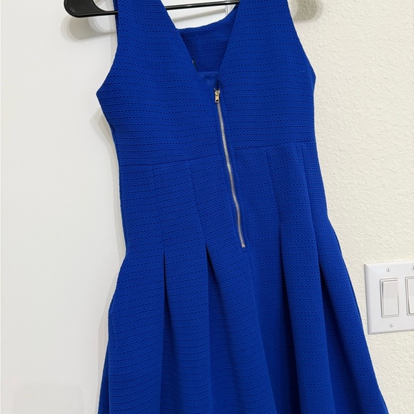 Forever 21 Royal Blue Textured Mini Dress - Picture 4 of 5